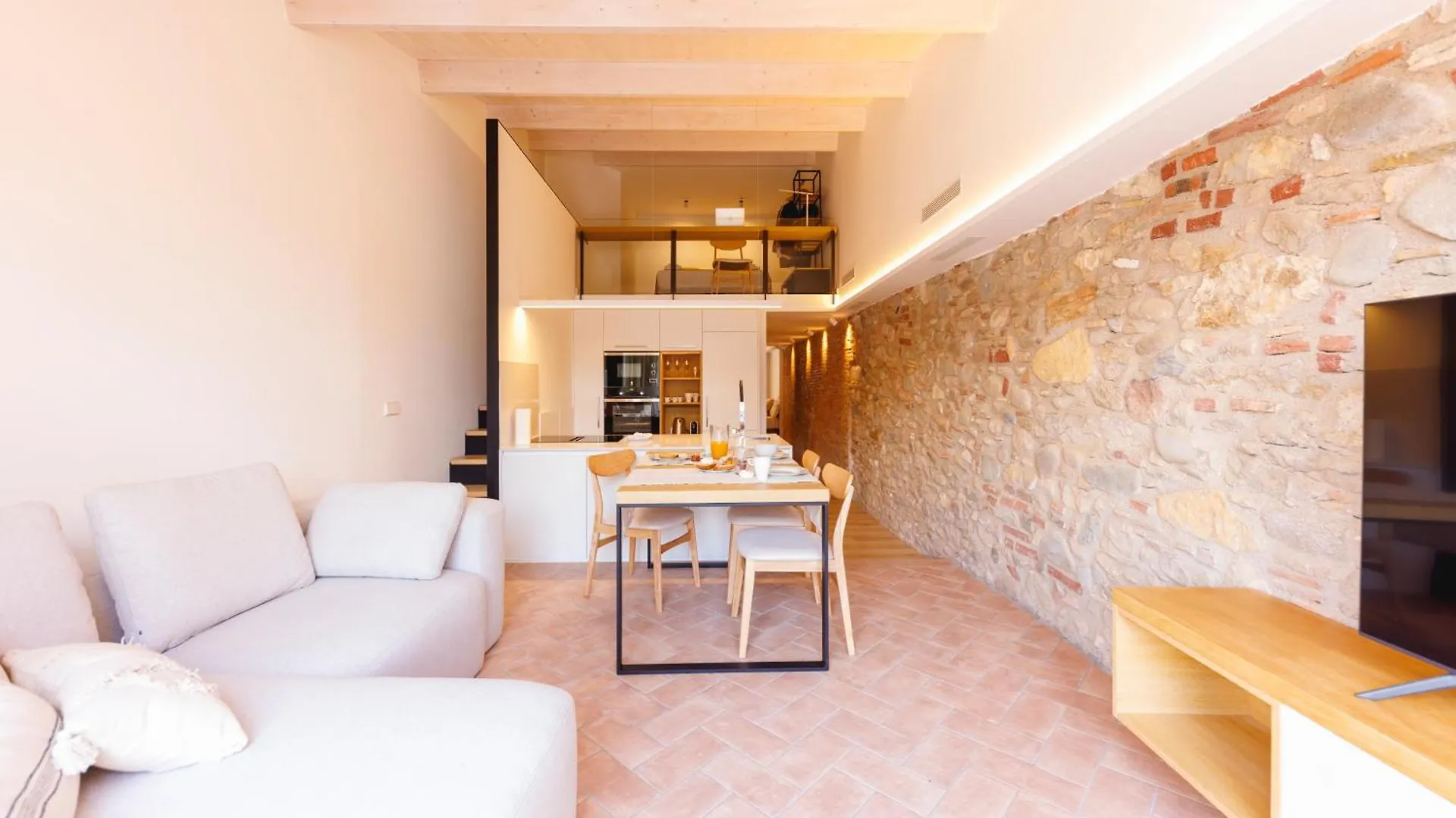 Bravissimo Ballesteries Penthouse, Monthly Apartment Жирона Испания